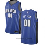 Maglia Orlando Magic Personalizzate 17-18 Blu