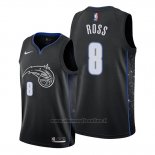 Maglia Orlando Magic Terrence Ross NO 8 Citta Nero