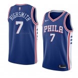 Maglia Philadelphia 76ers Haywood Highsmith NO 7 Icon 2018 Blu