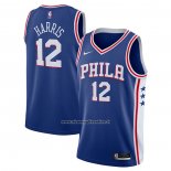 Maglia Philadelphia 76ers Tobias Harris #12 Icon Blu