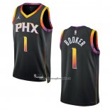 Maglia Phoenix Suns Devin Booker #1 Statement 2022-23 Nero