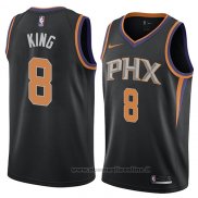 Maglia Phoenix Suns George King NO 8 Statement 2018 Nero