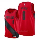 Maglia Portland Trail Blazers Jaylen Hoard NO 6 Statement Rosso