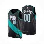Maglia Portland Trail Blazers Personalizzate Citta 2025-26 Nero
