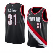 Maglia Portland Trail Blazers Seth Curry NO 31 Icon 2018 Nero