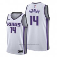 Maglia Sacramento Kings Dewayne Dedmon NO 14 Association Bianco