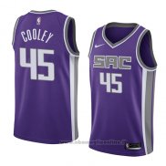 Maglia Sacramento Kings Jack Cooley NO 45 Icon 2018 Viola