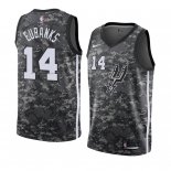 Maglia San Antonio Spurs Drew Eubanks NO 14 Citta 2018 Grigio