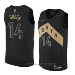 Maglia Toronto Raptors Danny Green NO 14 Citta 2018 Nero