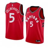 Maglia Toronto Raptors Kyle Collinsworth NO 5 Icon 2018 Rosso