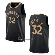 Maglia Toronto Raptors Otto Porter JR. #32 Citta 2022-23 Nero