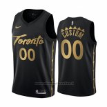 Maglia Toronto Raptors Personalizzate Citta Edition Nero