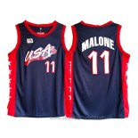 Maglia USA 1996 Karl Malone NO 11 Nero