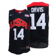 Maglia USA 2012 Anthony Davis NO 14 Nero