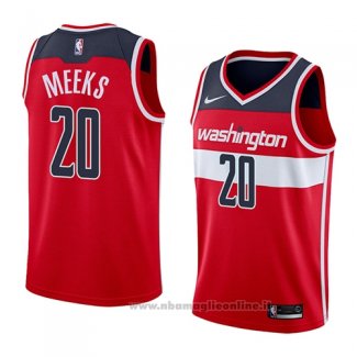 Maglia Washington Wizards Jodie Meeks NO 20 Icon 2018 Rosso