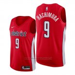 Maglia Washington Wizards Rui Hachimura NO 9 Earned 2019-20 Rosso