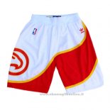 Pantaloncini Atlanta Hawks Hardwood Classics Bianco