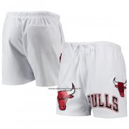 Pantaloncini Chicago Bulls Pro Standard Mesh Capsule Bianco