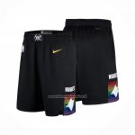 Pantaloncini Denver Nuggets Citta 2025-26 Nero