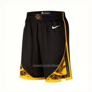 Pantaloncini Golden State Warriors Citta 2022-23 Nero