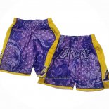 Pantaloncini Los Angeles Lakers Asian Heritage Just Don Viola