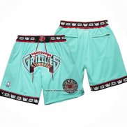 Pantaloncini Memphis Grizzlies Just Don 1995-96 Verde