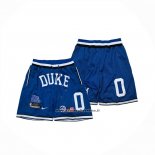 Pantaloncini NCAA Duke Blue Devils Just Don Blu