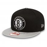 Cappellino Brooklyn Nets 9FIFTY Snapback Grigio Nero