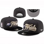 Cappellino Oklahoma City Thunder Adjustable 2025 Nba Finals Locker Room 9fifty Nero