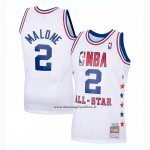 Maglia All Star 1985 Moses Malone #2 Bianco