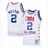 Maglia All Star 1985 Moses Malone #2 Bianco