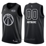 Maglia All Star 2018 Washington Wizards Nike Personalizzate Nero