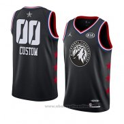 Maglia All Star 2019 Minnesota Timberwolves Personalizzate Nero