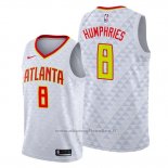 Maglia Atlanta Hawks Isaac Humphries NO 8 Bianco Association