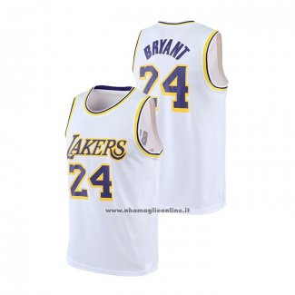 Maglia Bambino Los Angeles Lakers Kobe Bryant No 24 Bianco