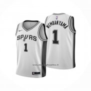 Maglia Bambino San Antonio Spurs Victor Wembanyama #1 Association 2022-23 Bianco