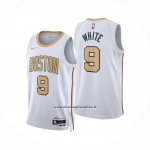 Maglia Boston Celtics Derrick White No 9 Citta 2025-26 Bianco