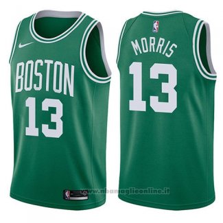 Maglia Boston Celtics Marcus Morris NO 13 Icon 2017-18 Verde