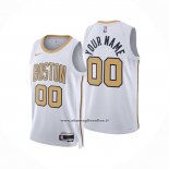 Maglia Boston Celtics Personalizzate Citta 2025-26 Bianco