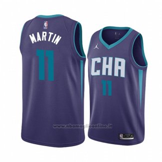 Maglia Charlotte Hornets Cody Martin NO 11 Statement Edition Viola