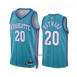 Maglia Charlotte Hornets Gordon Hayward #20 Classic 2023-24 Verde