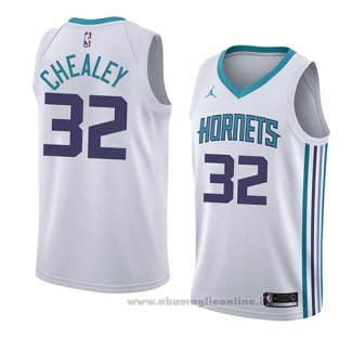 Maglia Charlotte Hornets Joe Chealey NO 32 Association 2018 Bianco