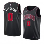 Maglia Chicago Bulls Antonius Cleveland NO 0 Statement 2018 Nero