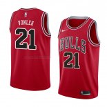 Maglia Chicago Bulls Noah Vonleh NO 21 Icon 2018 Rosso