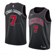 Maglia Chicago Bulls Timothe Luwawu-Cabarrot NO 7 Statement 2018 Nero