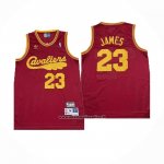 Maglia Cleveland Cavaliers LeBron James #23 Mitchell & Ness Rosso