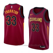 Maglia Cleveland Cavaliers Marcus Thornton NO 33 Icon 2018 Rosso