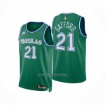Maglia Dallas Mavericks Daniel Gafford No 21 Classic 2025-26 Verde