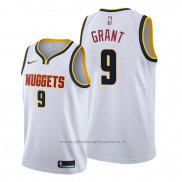 Maglia Denver Nuggets Jerami Grant NO 9 Association 2019-20 Bianco