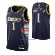 Maglia Denver Nuggets Michael Porter JR. #1 Citta Bianco